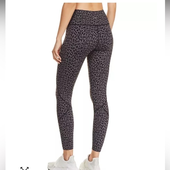 Varley Bedford Black and Grey Leopard Print Leggings Small - Picture 2 of 12